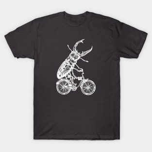 SEEMBO Beetle Cycling Bicycle Cyclist Bicycling Biking Biker T-Shirt